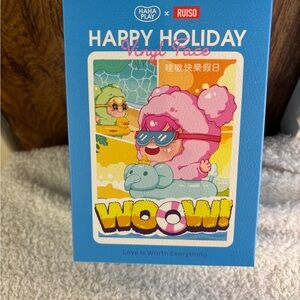 Woow Happy Holiday Plush Pendant Blind Box Sealed New in Box
